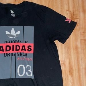 Adidas black shirt 👕